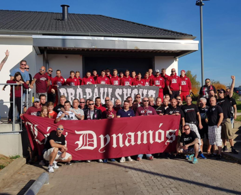 Fans Dynamo Schwerin auswärts